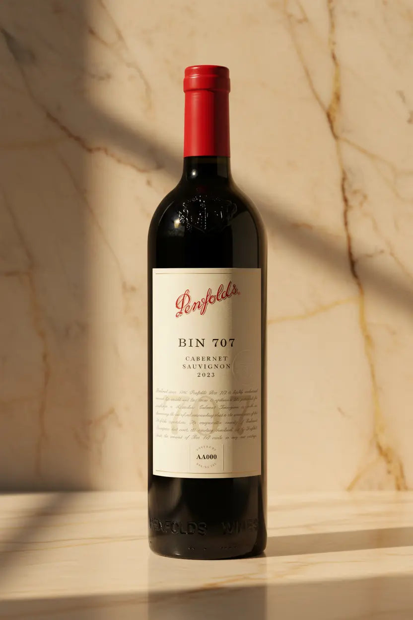 Buy Penfolds Bin 707 Cabernet Sauvignon 2023 Cork Enclosure online at Wine Sellers Direct's best prices.