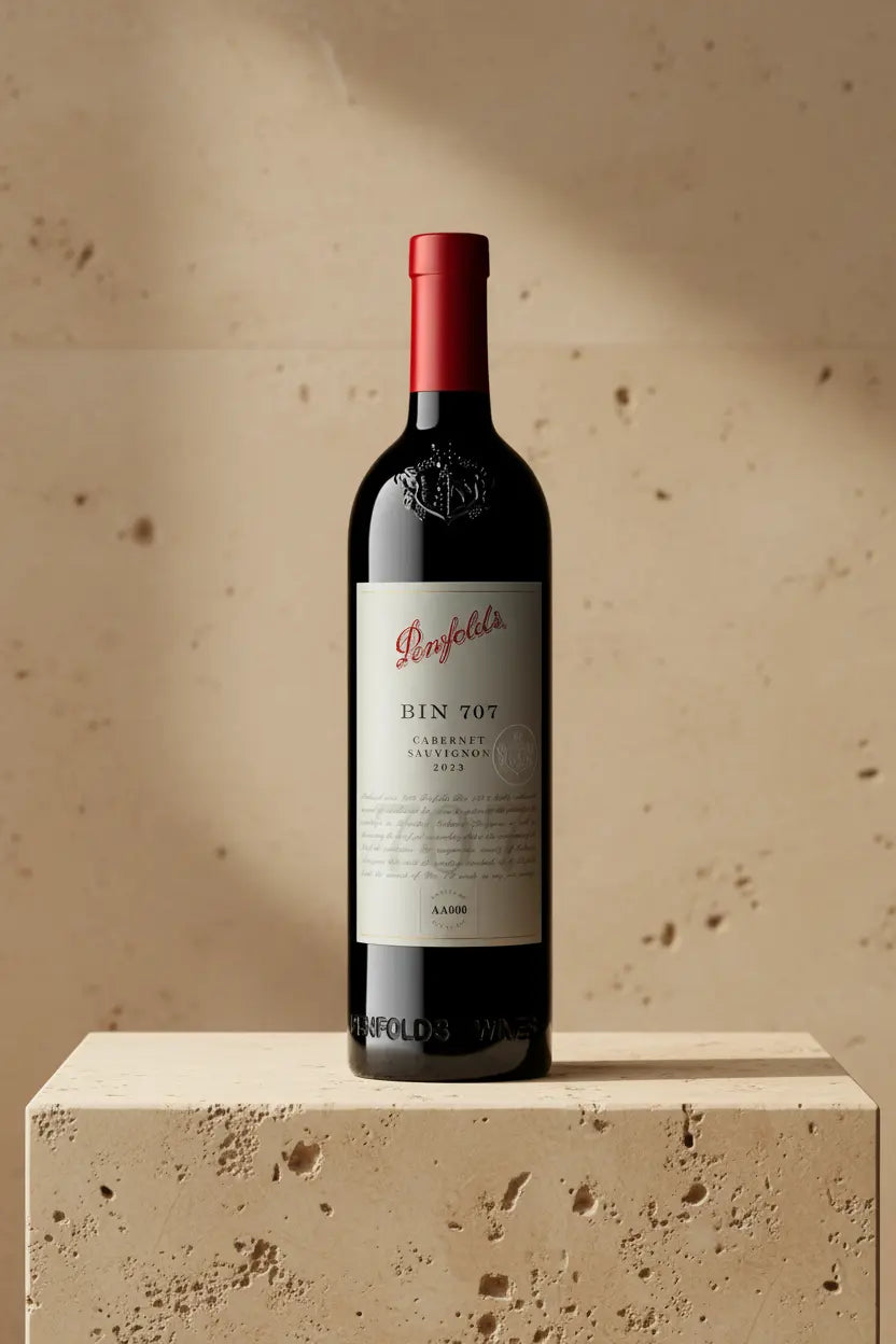 Buy Penfolds Bin 707 Cabernet Sauvignon 2023 Cork Enclosure online at Wine Sellers Direct's best prices.