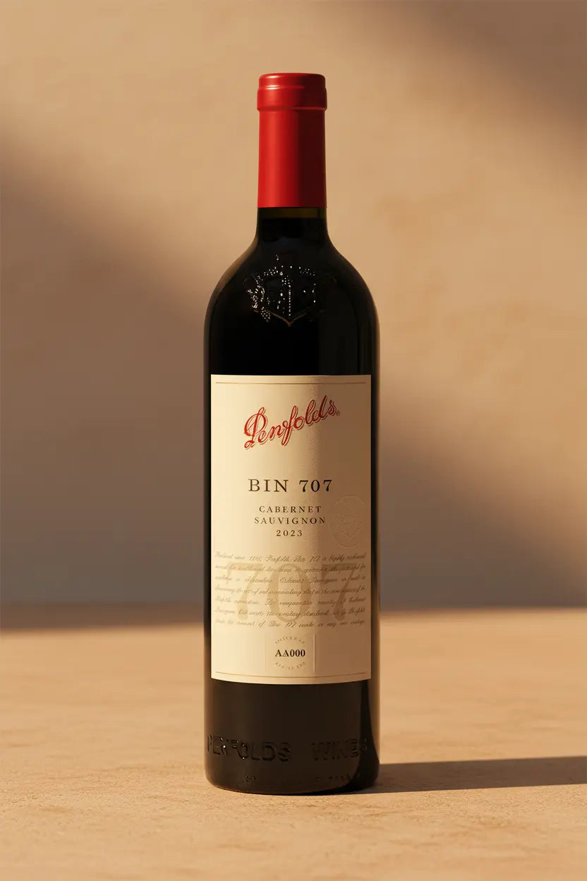 Buy Penfolds Bin 707 Cabernet Sauvignon 2023 Cork Enclosure online at Wine Sellers Direct's best prices.