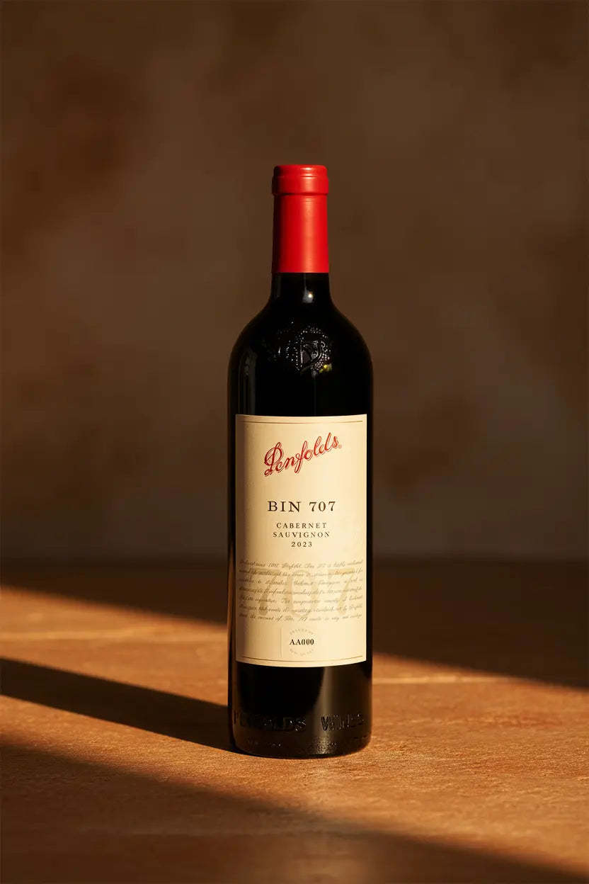 Buy Penfolds Bin 707 Cabernet Sauvignon 2023 Cork Enclosure online at Wine Sellers Direct's best prices.