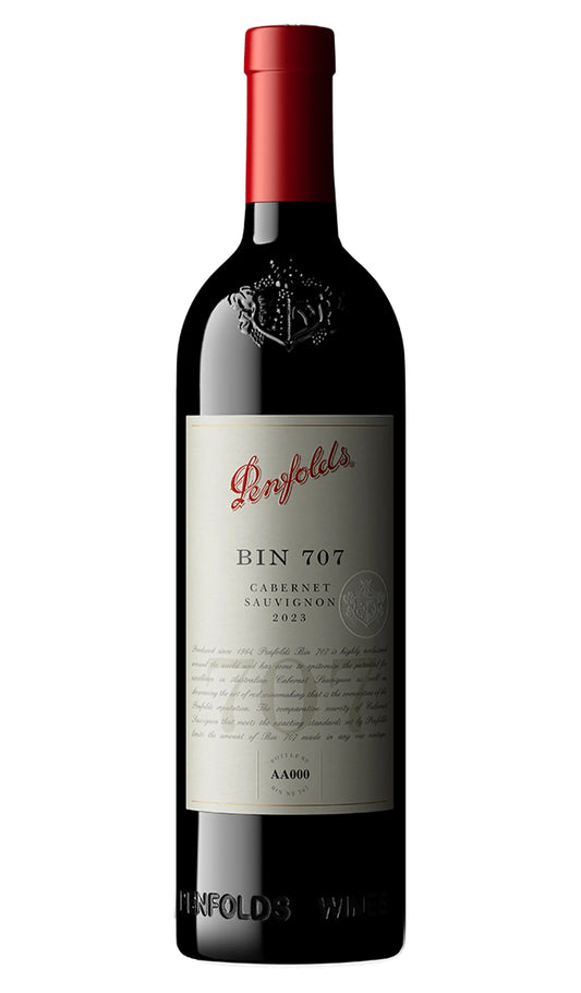 Buy Penfolds Bin 707 Cabernet Sauvignon 2023 Cork Enclosure online at Wine Sellers Direct's best prices.