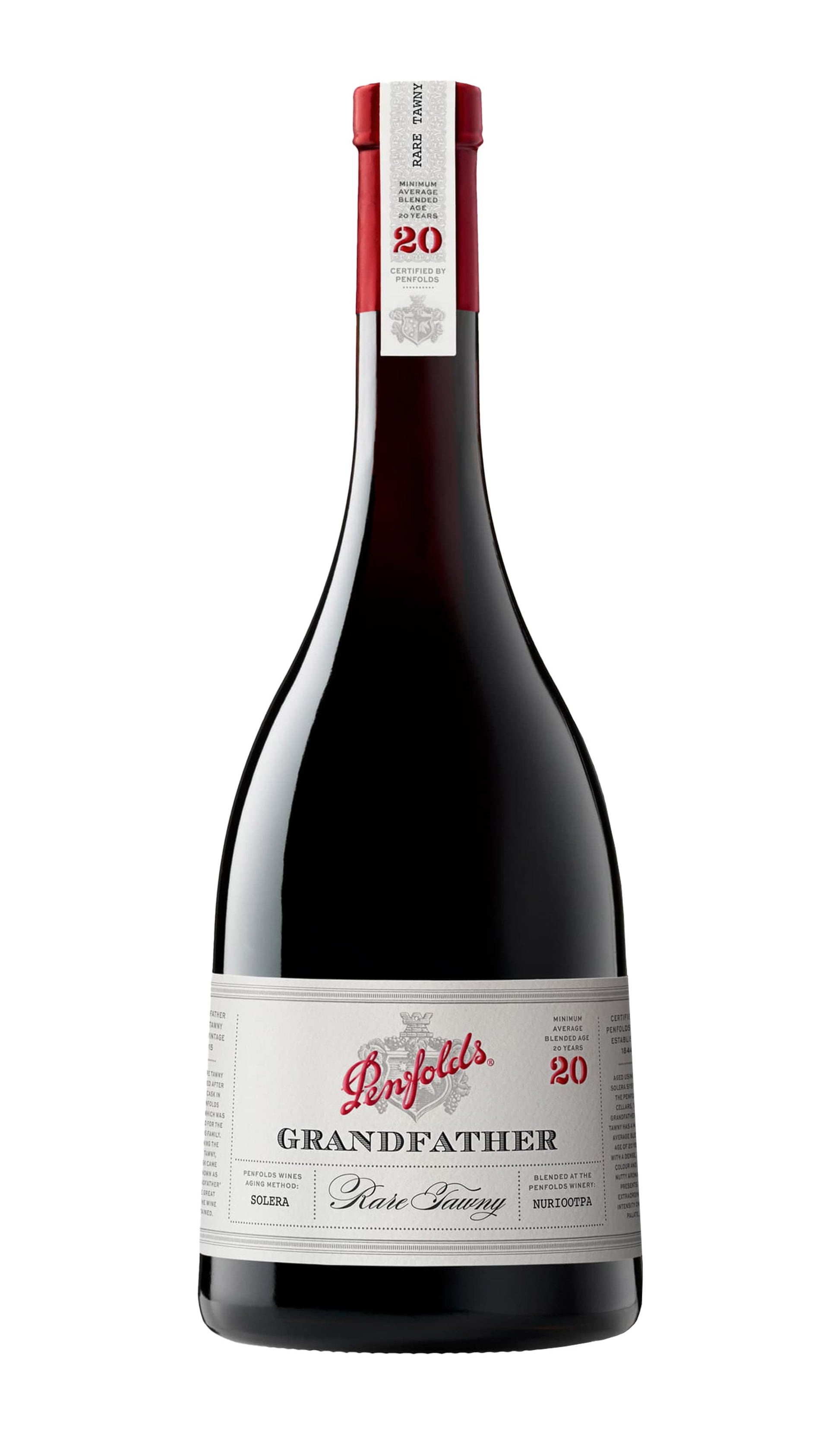 Find out more or buy Penfolds Grandfather Rare Tawny 20 Year Old 750mL available at Wine Sellers Directs best prices.