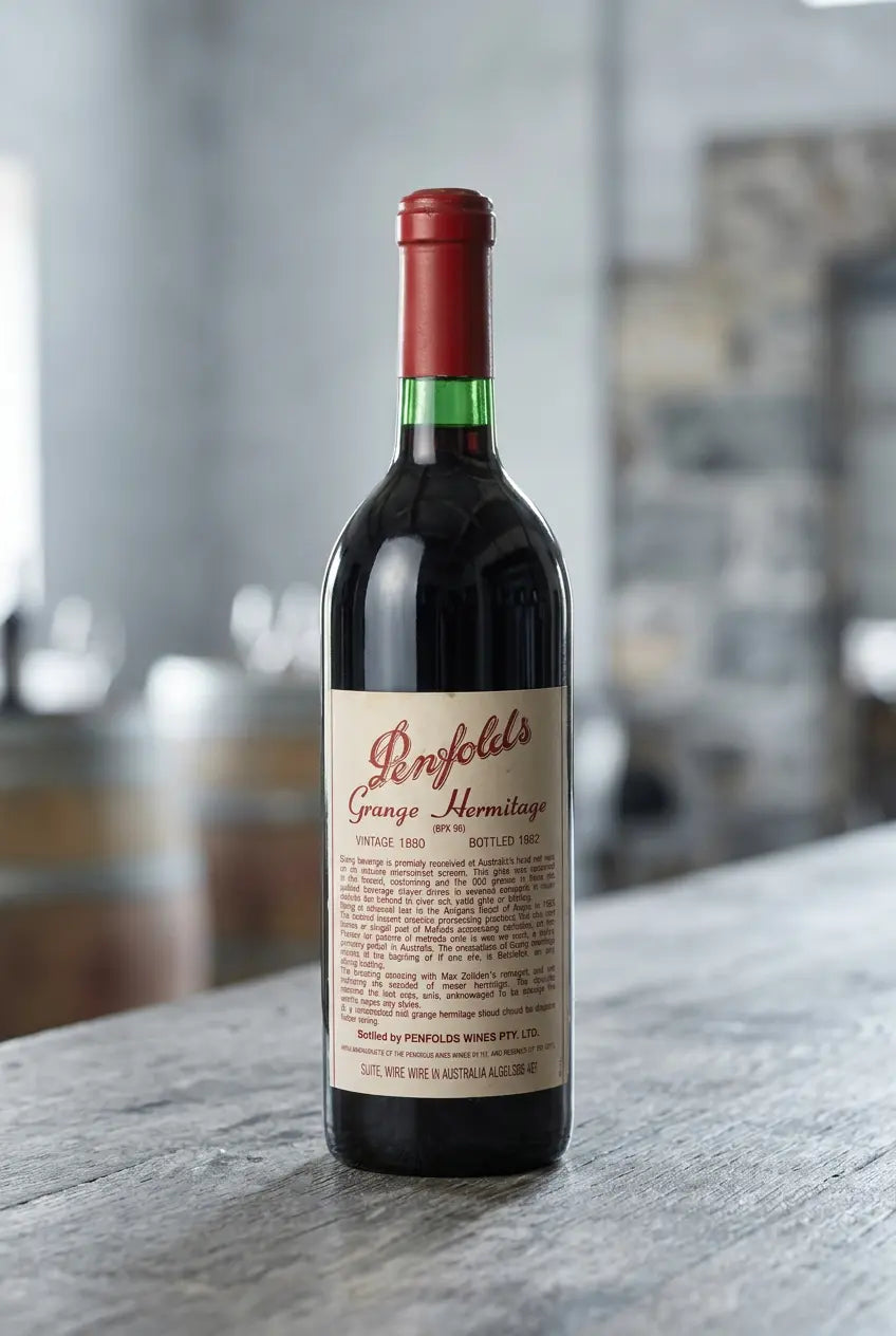 Penfolds Grange Hermitage 1980 vintage 750mL bottle from South Australia.