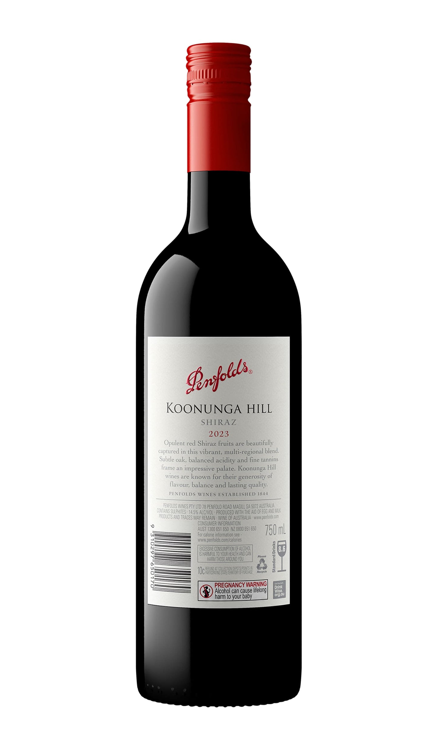 Find out more or buy Penfolds Koonunga Hill Shiraz 2023 at Wine Sellers Direct's best prices.