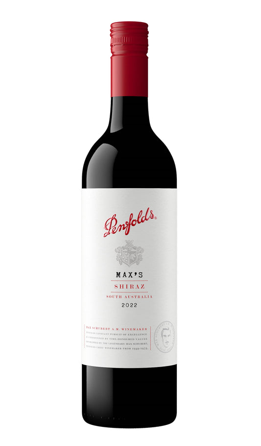 Find out more, explore the range and purchase Penfolds Max's Shiraz 2022 available online at Wine Sellers Direct - Australia's independent liquor specialists.