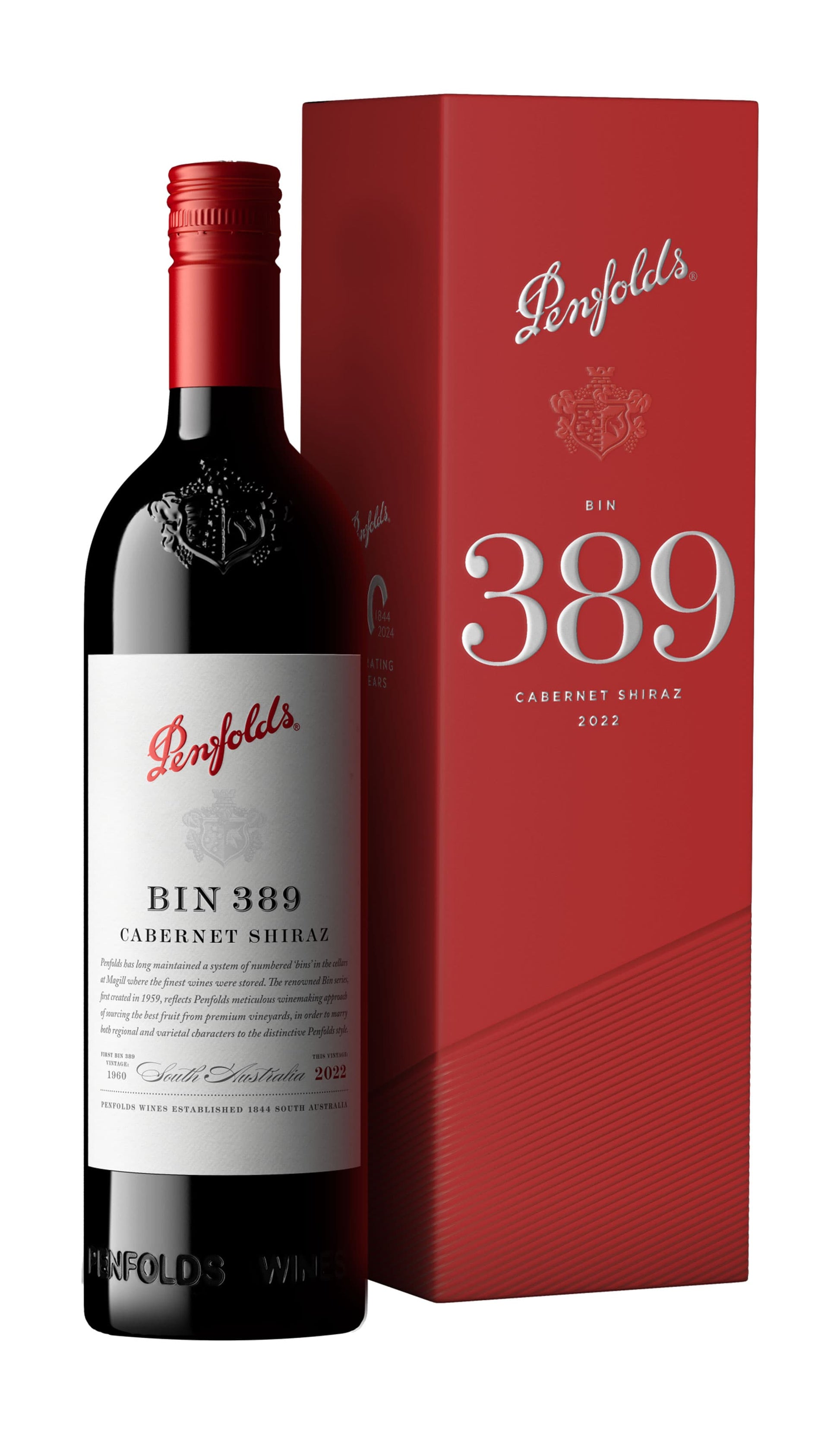 Find out more or buy Penfolds Bin 389 Cabernet Shiraz 2022 750mL Gift Boxed online at Wine Sellers Direct - Australia’s independent liquor specialists and the best prices.