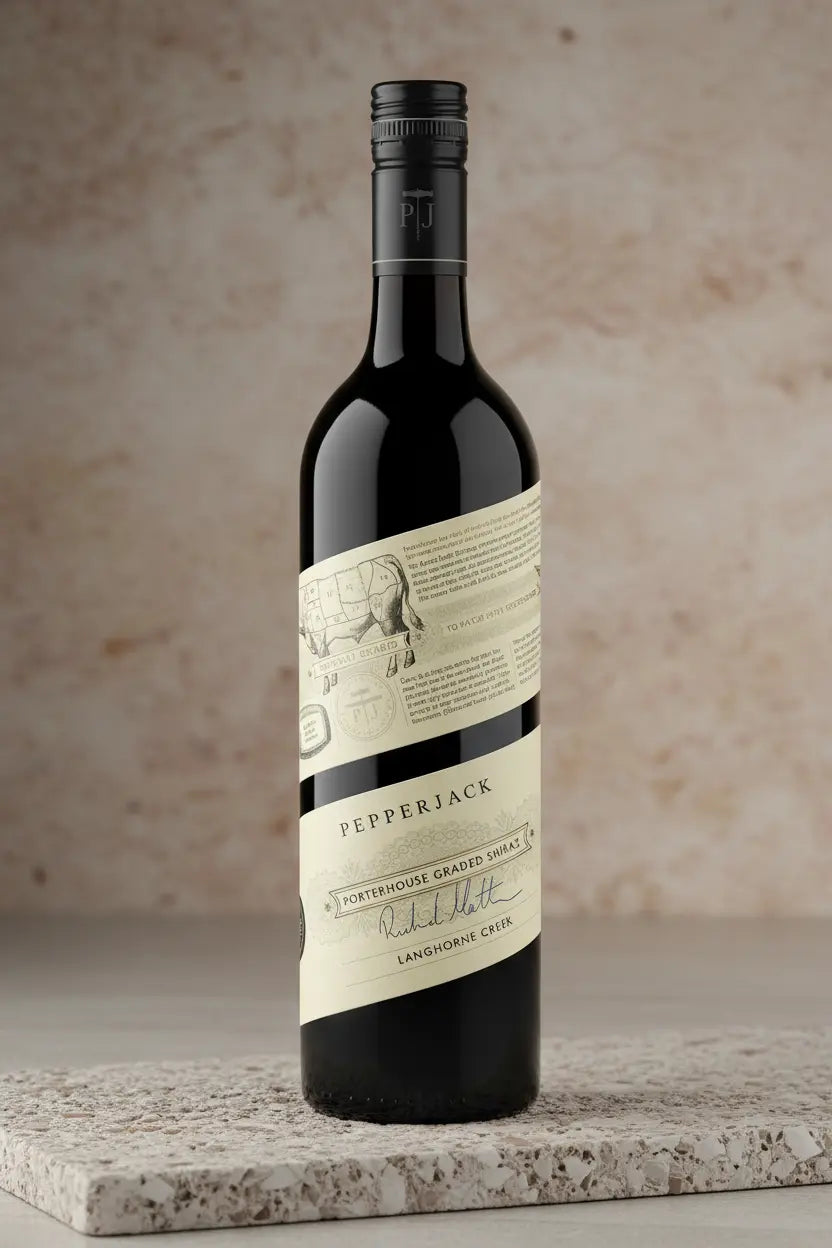 Buy Pepperjack Porterhouse Graded Collection Shiraz 2024 Langhorne Creek available at Wine Sellers Direct's best prices.