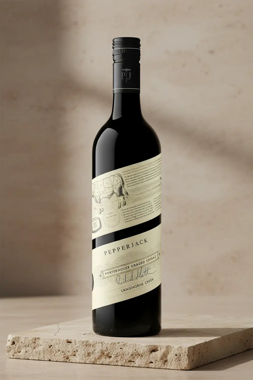 Buy Pepperjack Porterhouse Graded Collection Shiraz 2024 Langhorne Creek available at Wine Sellers Direct's best prices.