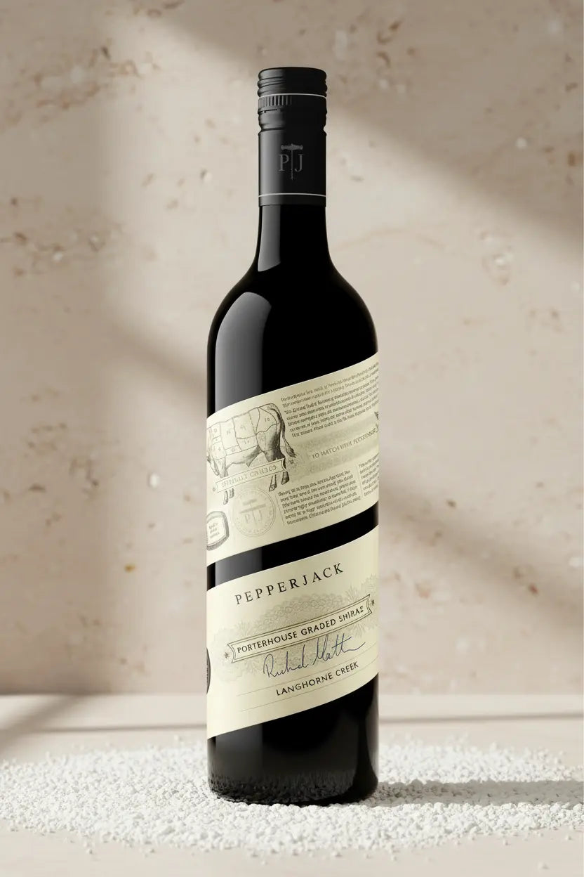Buy Pepperjack Porterhouse Graded Collection Shiraz 2024 Langhorne Creek available at Wine Sellers Direct's best prices.
