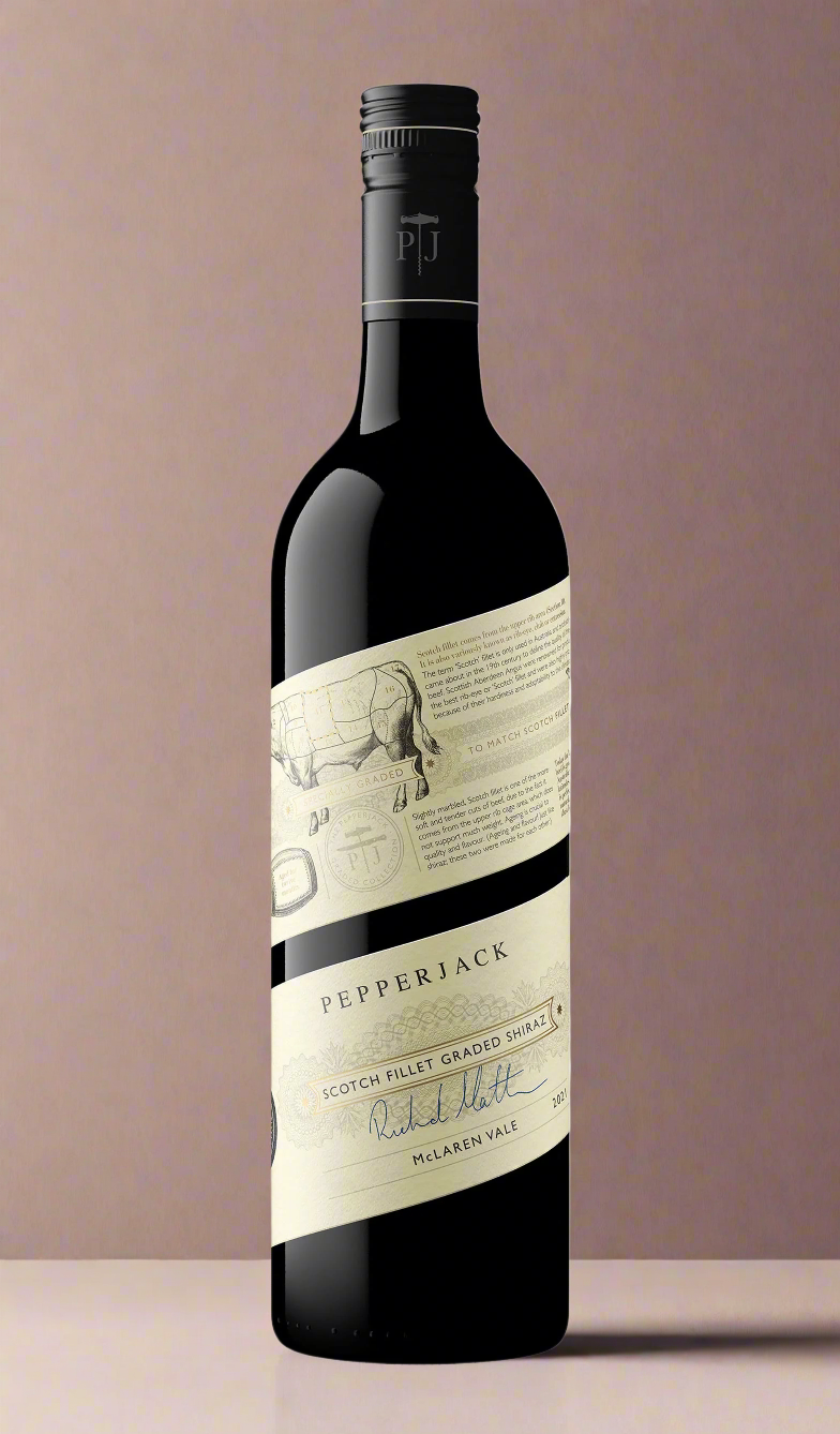 Buy Pepperjack Scotch Fillet Graded Shiraz 2022 (McLaren Vale) available online at Wine Sellers Direct's best prices.