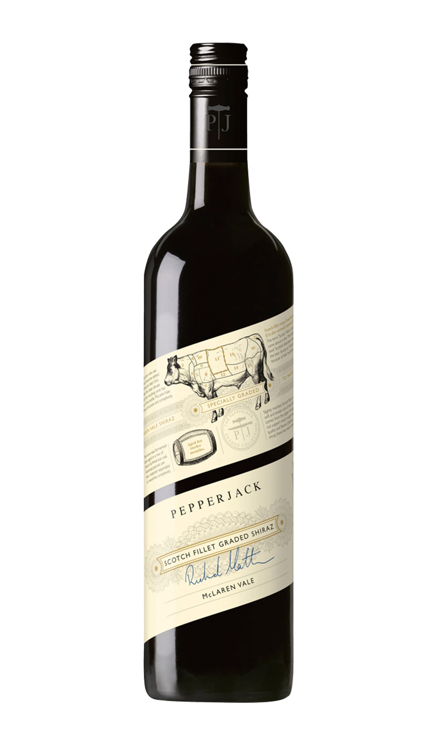 Buy Pepperjack Scotch Fillet Graded Shiraz 2023 (McLaren Vale) available online at Wine Sellers Direct's best prices - Australia's independent liquor specialists.