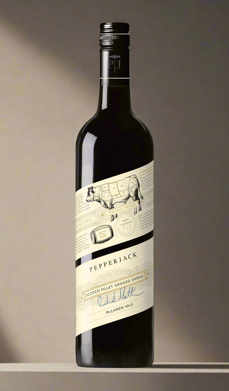 Buy Pepperjack Scotch Fillet Graded Shiraz 2023 (McLaren Vale) available online at Wine Sellers Direct's best prices - Australia's independent liquor specialists.