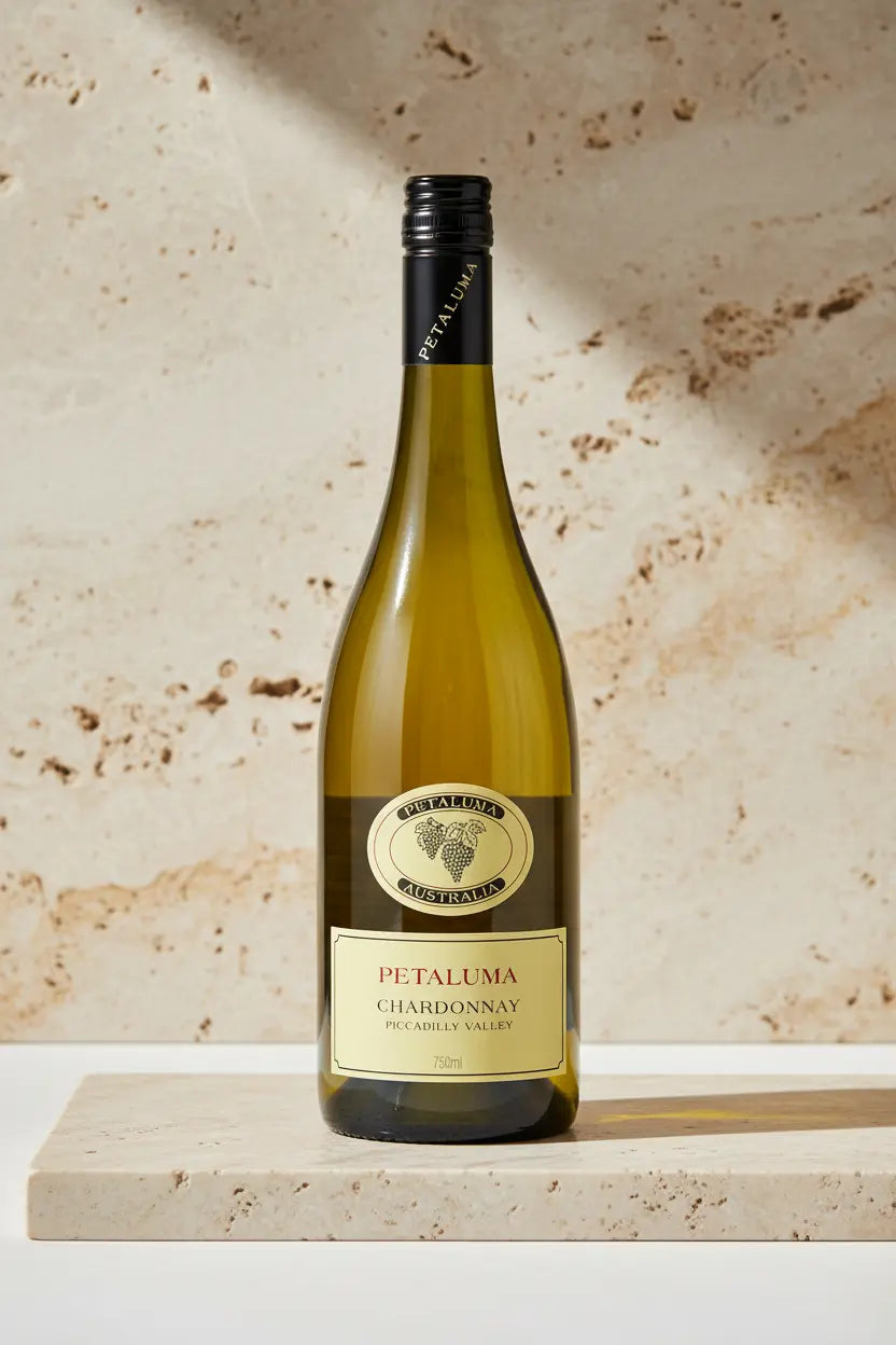 Petaluma Piccadilly Valley Chardonnay 2024 bottle on Adelaide Hills 