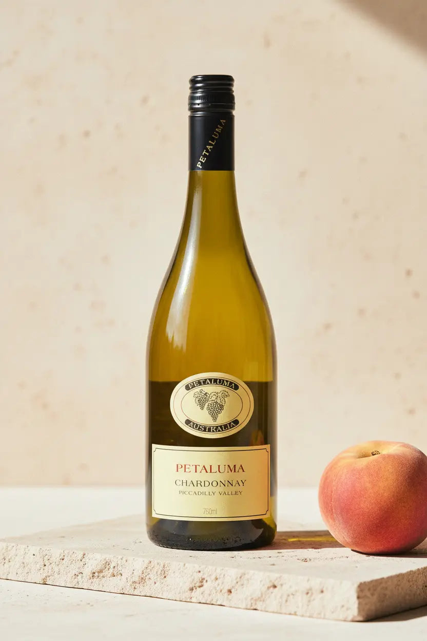 Petaluma Piccadilly Valley Chardonnay 2024 bottle on Adelaide Hills 
