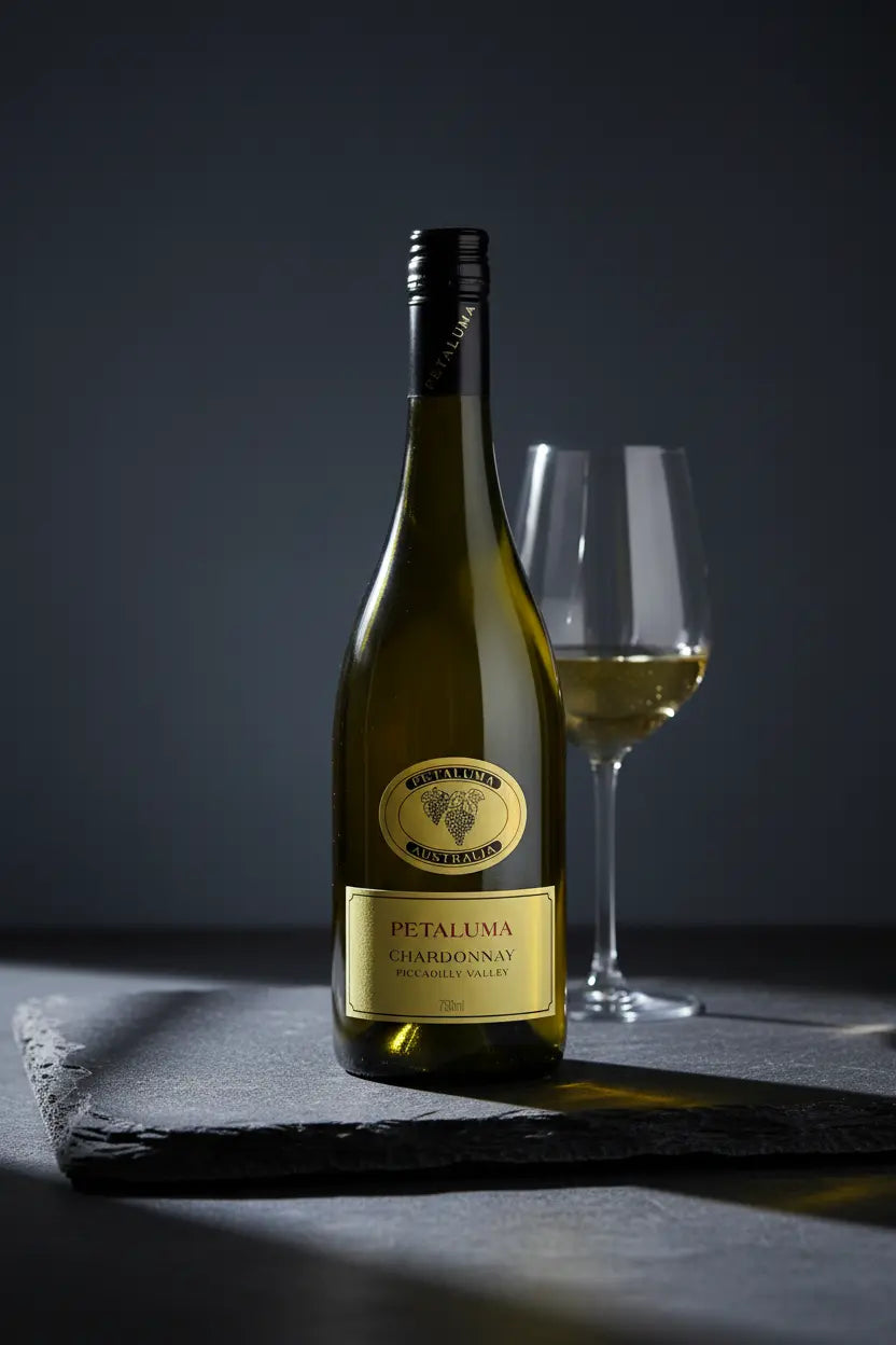 Petaluma Piccadilly Valley Chardonnay 2024 bottle on Adelaide Hills 