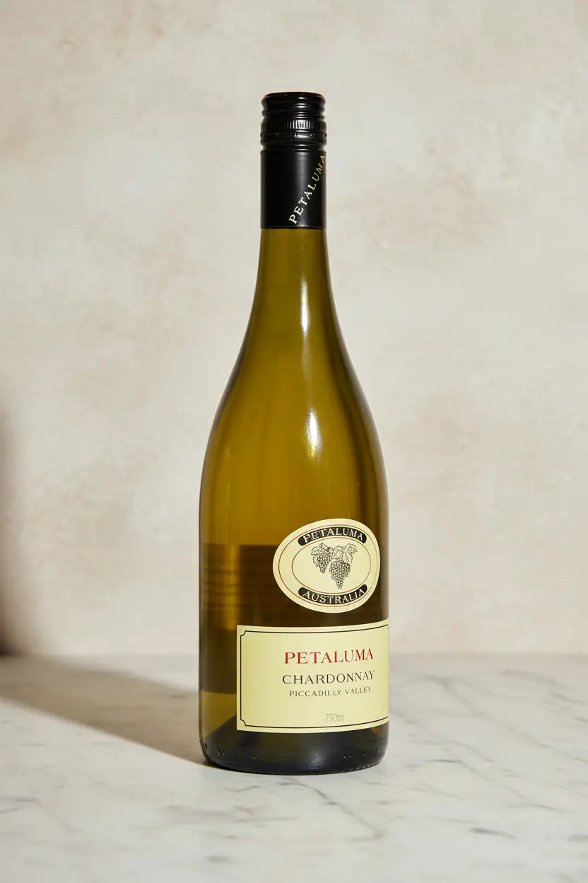 Petaluma Piccadilly Valley Chardonnay 2024 bottle on Adelaide Hills 