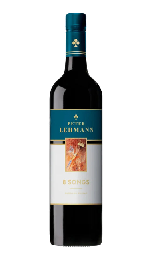 Peter Lehmann 8 Songs Shiraz 2022 bottle from Barossa Valley
