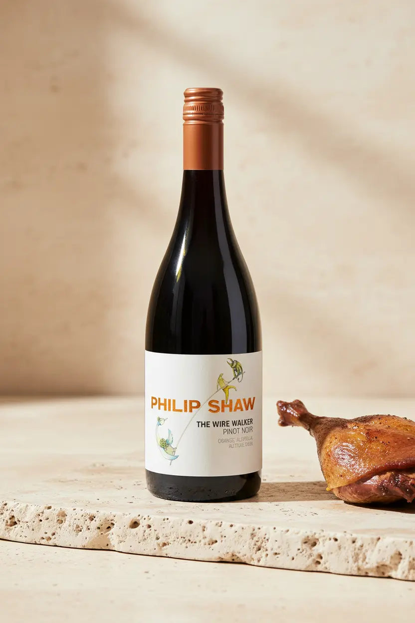 Philip Shaw The Wire Walker Pinot Noir 2025 750ml red wine bottle from Orange, NSW