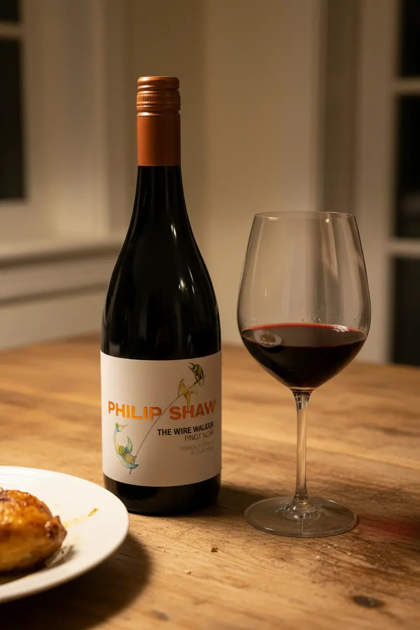 Philip Shaw The Wire Walker Pinot Noir 2025 750ml red wine bottle from Orange, NSW