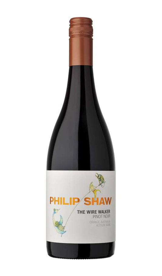 Philip Shaw The Wire Walker Pinot Noir 2025 750ml red wine bottle from Orange, NSW