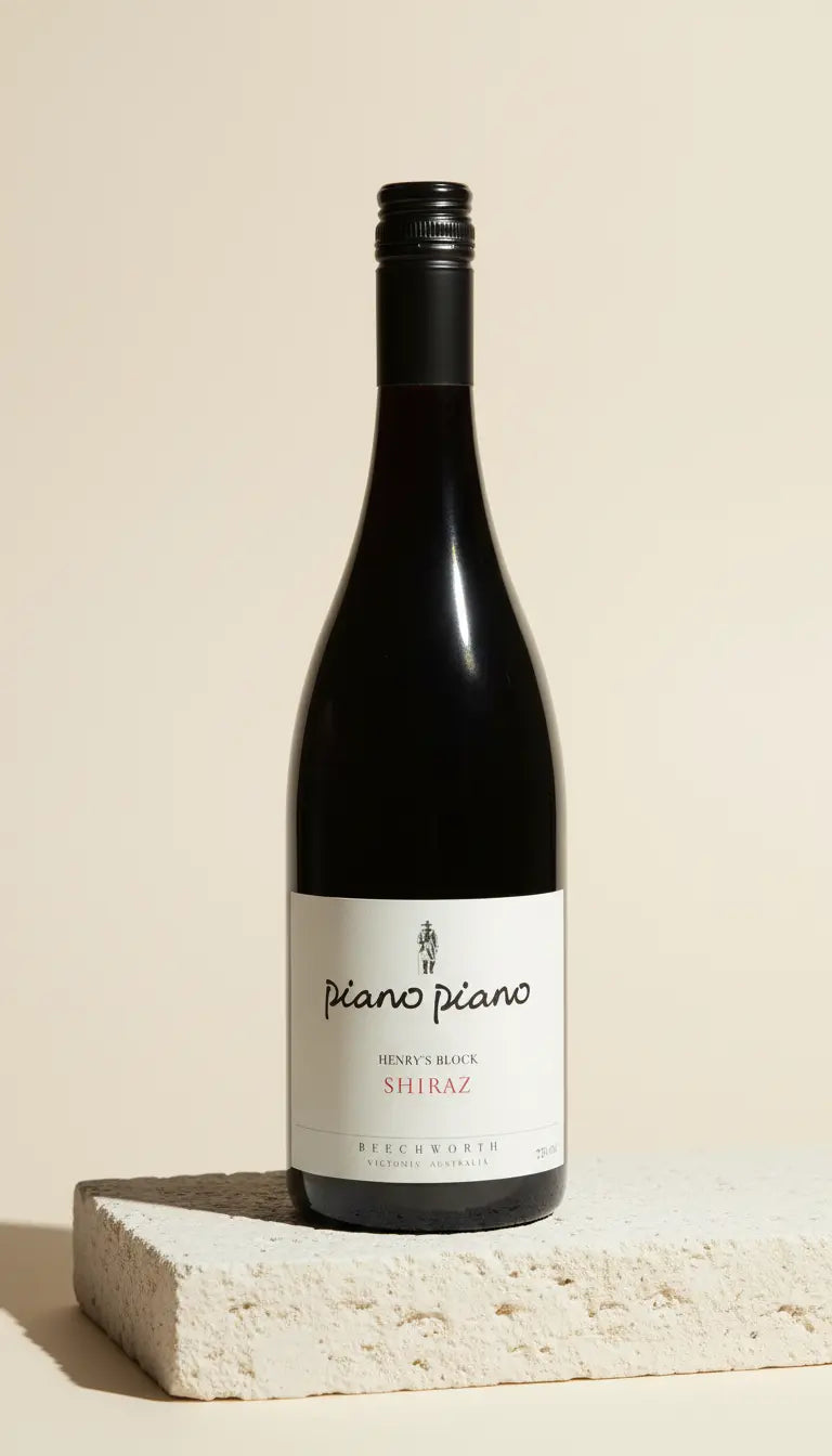 Buy Piano Piano Henry's Block Shiraz 2022 Beechworth at Wine Sellers Direct's best prices.