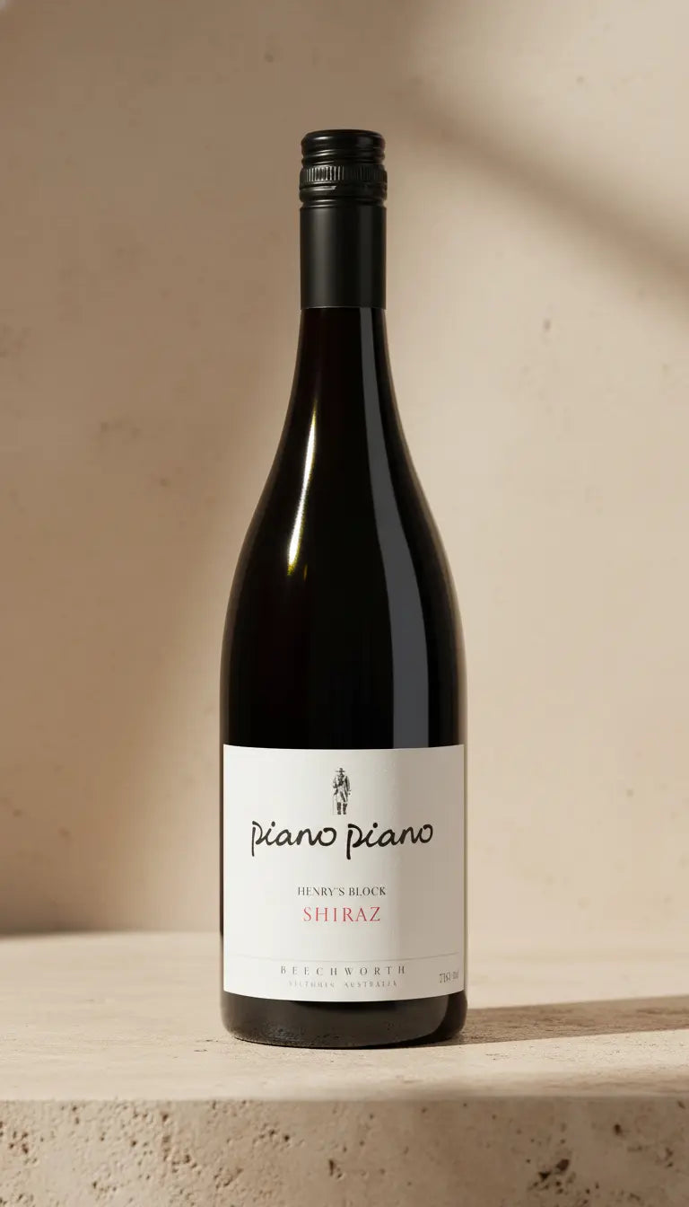 Buy Piano Piano Henry's Block Shiraz 2022 Beechworth at Wine Sellers Direct's best prices.