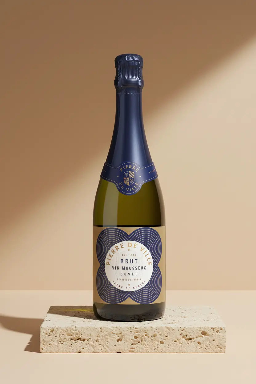 Buy Pierre Deville Brut Vin Mousseux Blanc De Blancs France 750mL online at Wine Sellers Direct's best prices.