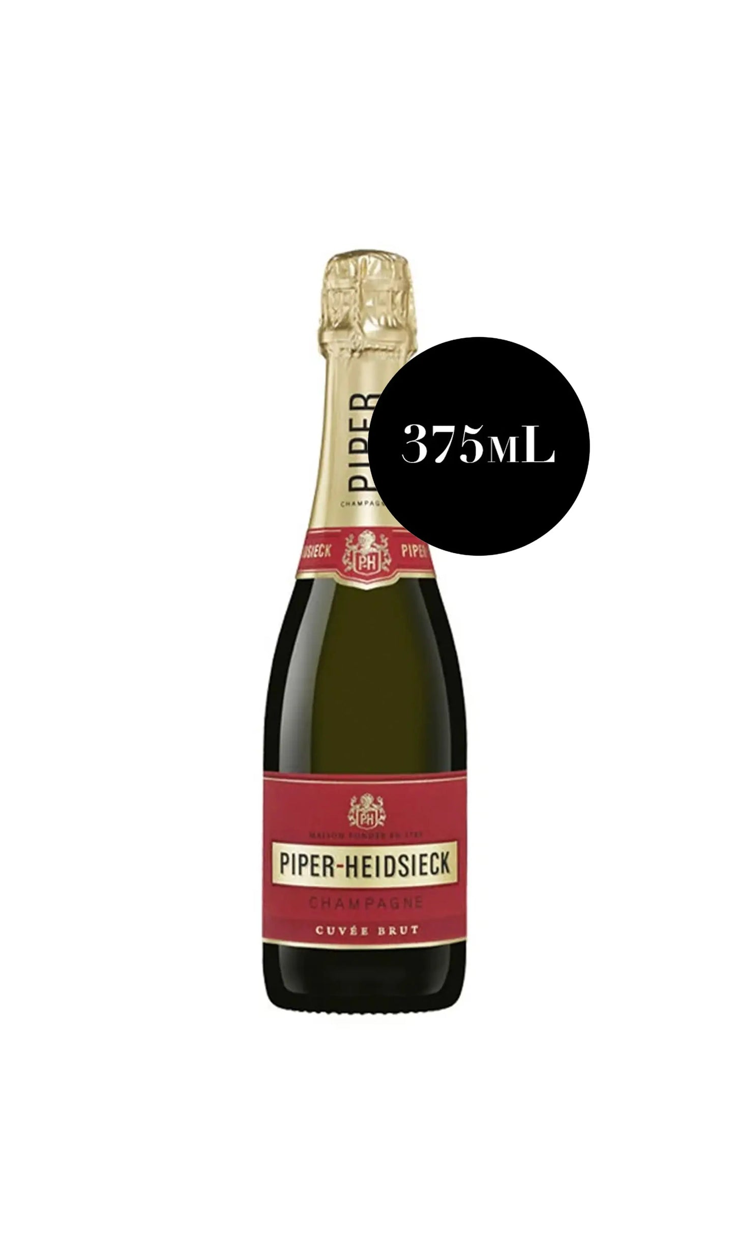 Buy Piper Heidsieck Champagne Cuvée Brut NV 375mL online at Wine Sellers Direct's best prices.
