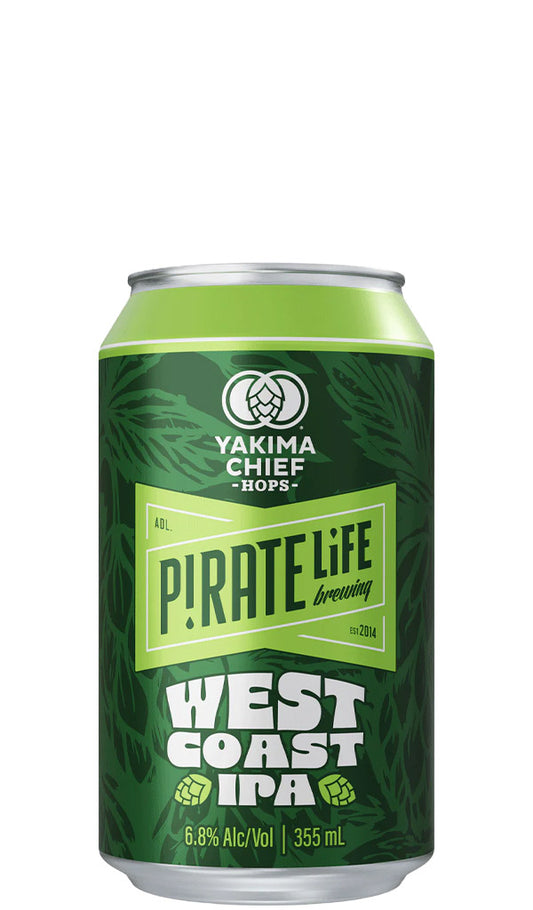 Find out more or buy Pirate Life Yakima West Coast IPA 355mL available online at Wine Sellers Direct - Australia's independent liquor specialists.