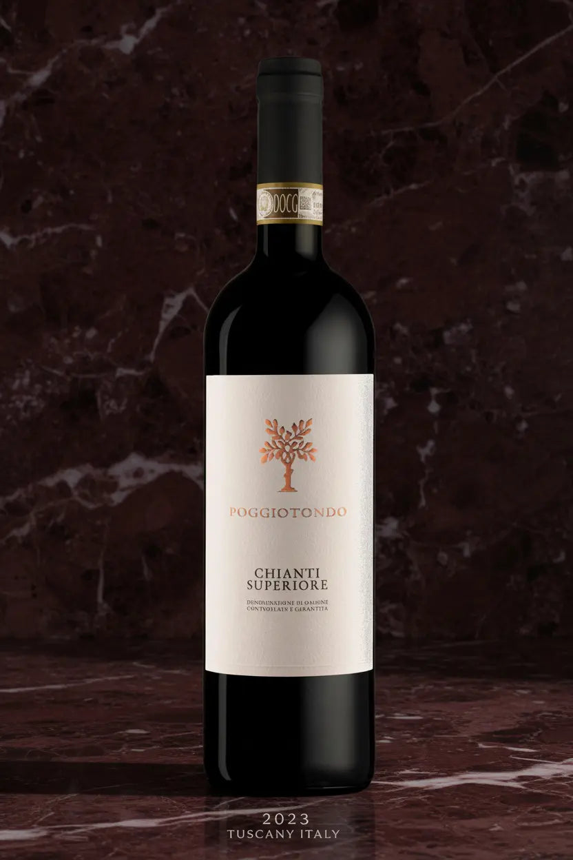 Find out more or buy Poggiotondo Chianti Superiore Organic 2023 (Italy) at Wine Sellers Direct's best prices.