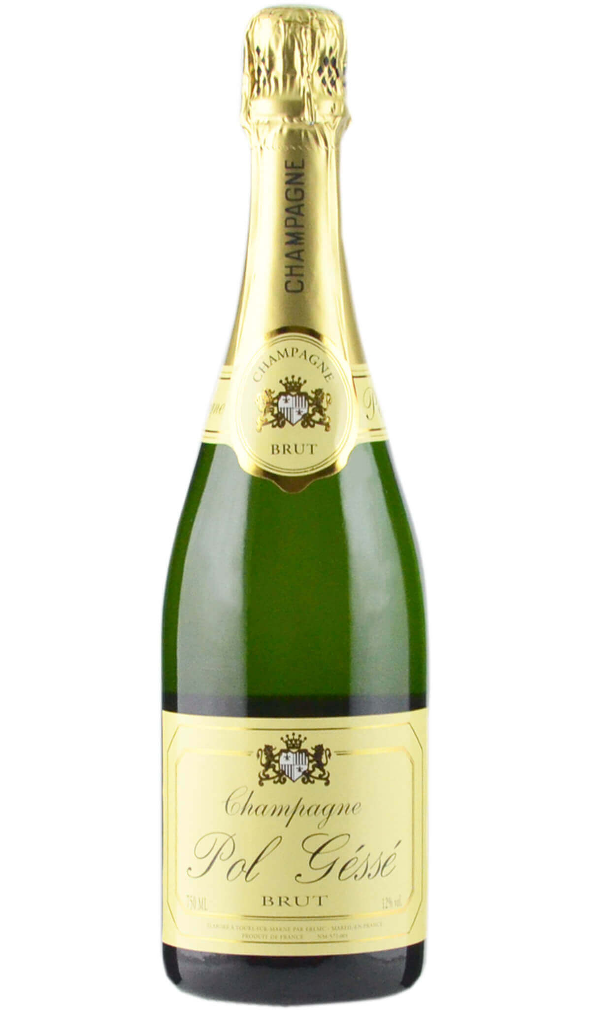 Find out more or buy Pol Géssé Champagne Brut NV 750mL online at Wine Sellers Direct - Australia’s independent liquor specialists.