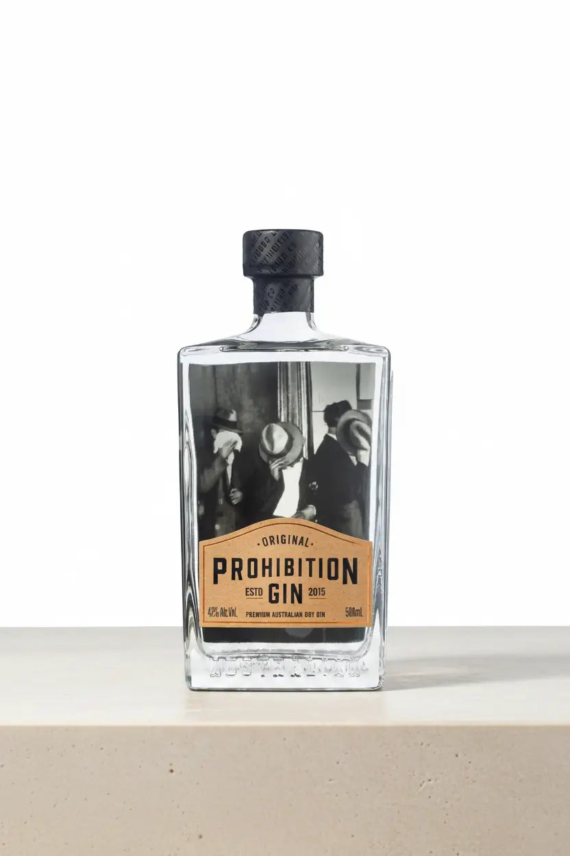 Prohibition Liquor Co. Original Gin 500ml Bottle from Adelaide, South Australia