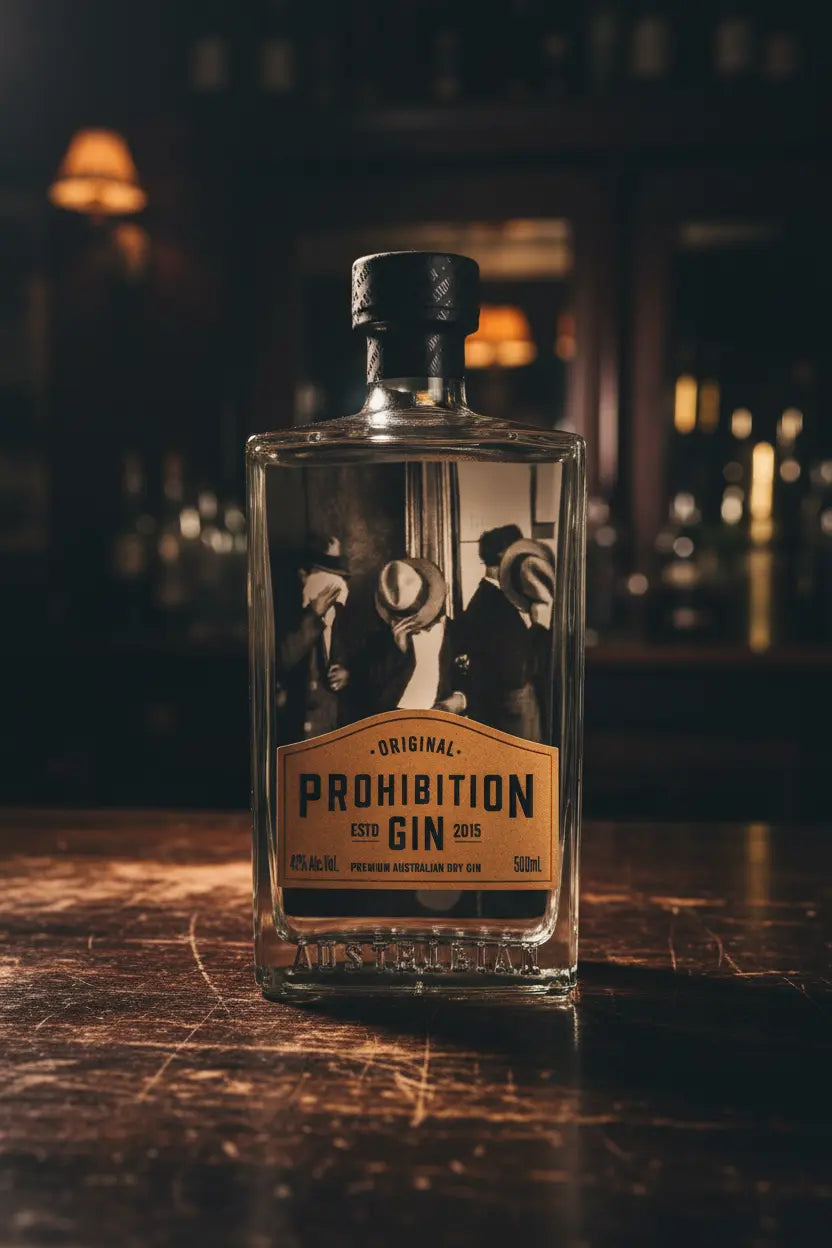 Prohibition Liquor Co. Original Gin 500ml Bottle from Adelaide, South Australia