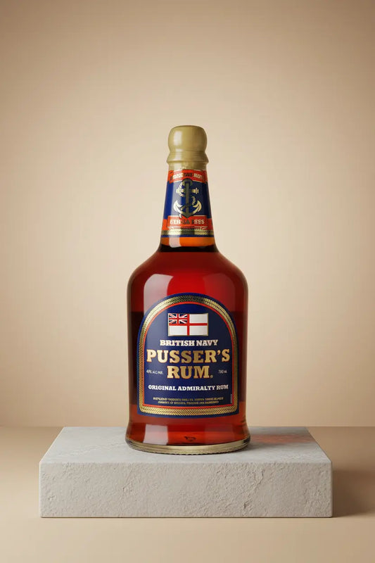 Buy Pusser's Blue Label British Navy Rum 700mL available online at Wine Sellers Direct's best prices.