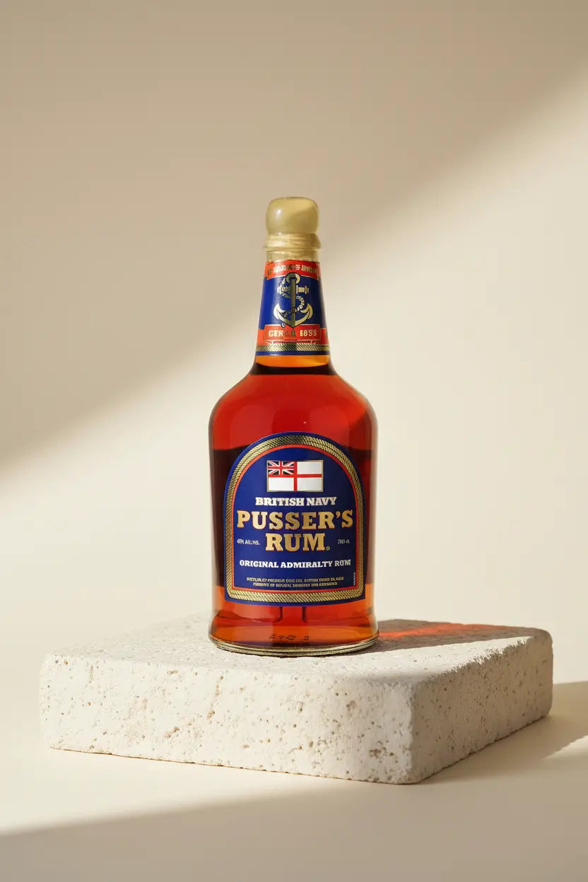 Buy Pusser's Blue Label British Navy Rum 700mL available online at Wine Sellers Direct's best prices.