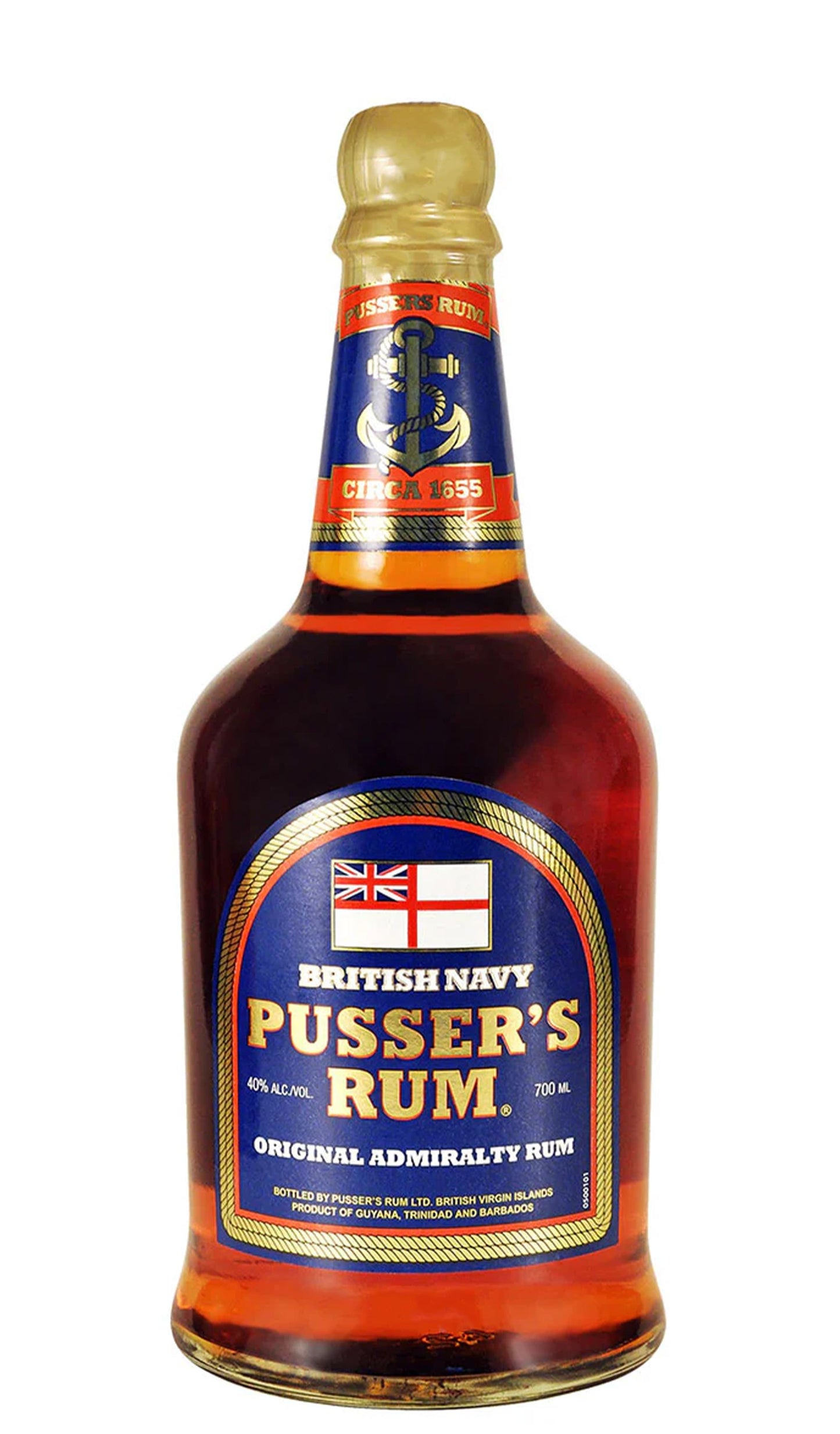 Find out more, explore the range and purchase Pusser's Blue Label British Navy Rum 700mL available online at Wine Sellers Direct - Australia's independent liquor specialists.