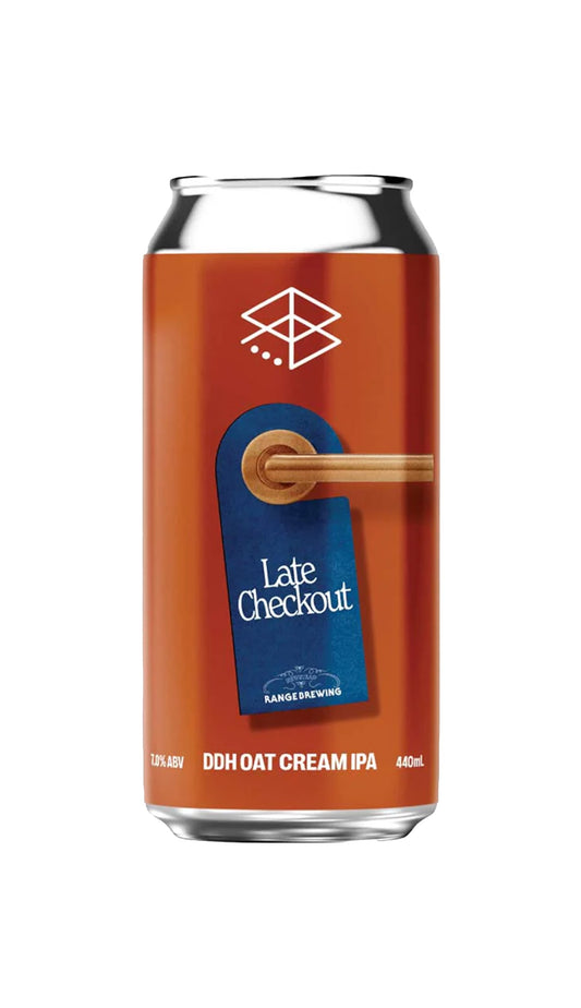 Find out more or buy Range Late Checjout DDH Oat Cream IPA 440ml online at Wine Sellers Direct - Australia’s independent liquor specialists.