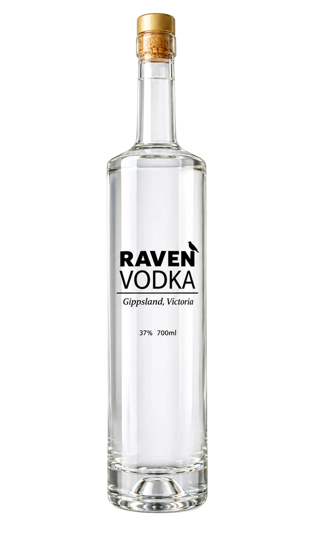 Raven Gippsland Vodka 700mL bottle from High Country Hooch