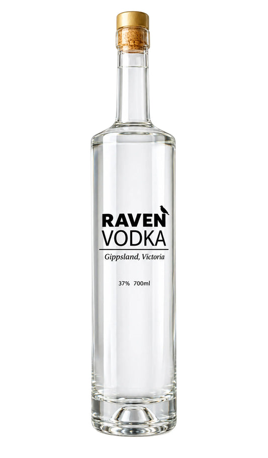 Raven Gippsland Vodka 700mL bottle from High Country Hooch