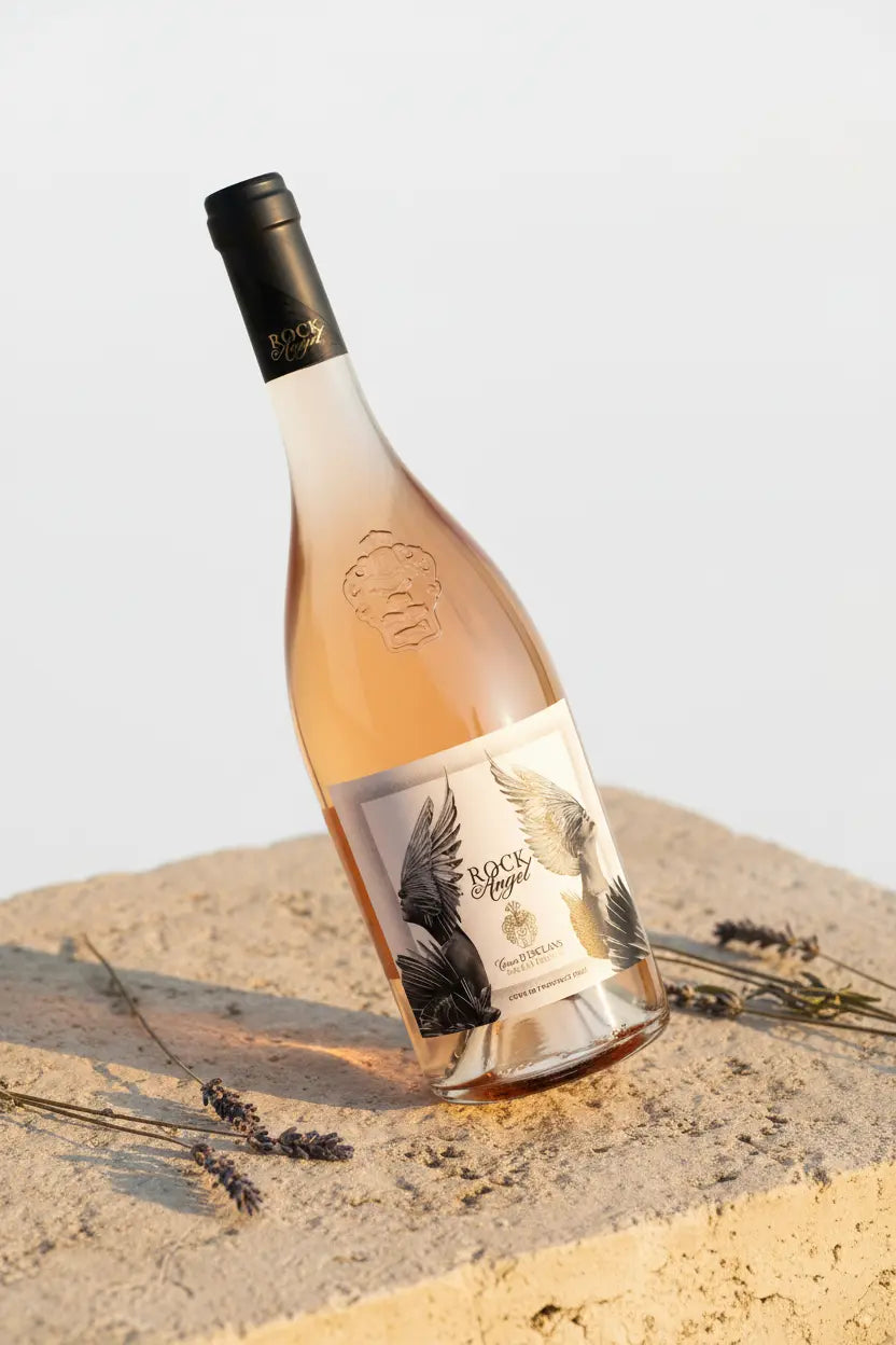 Rock Angel Rosé Caves d'Esclans 2025 750mL bottle of wine from Côtes de Provence