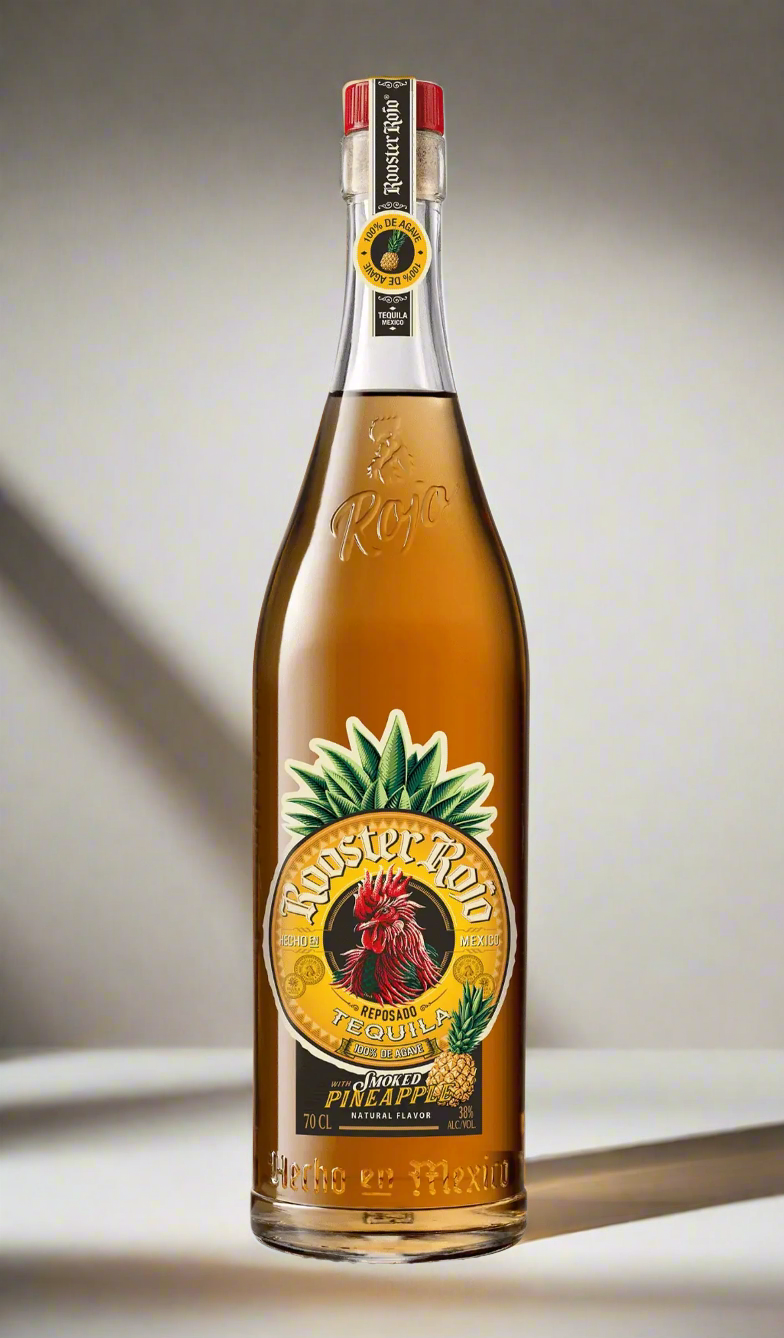 Rooster Rojo Smoked Pineapple Tequila 700mL