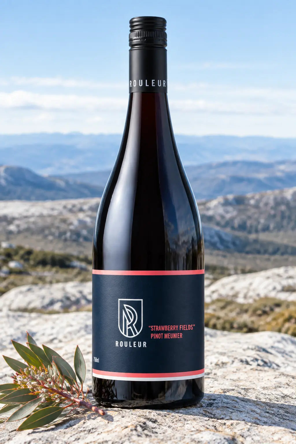 Rouleur Strawberry Fields Pinot Meunier 2025 750mL bottle of red wine from King Valley.