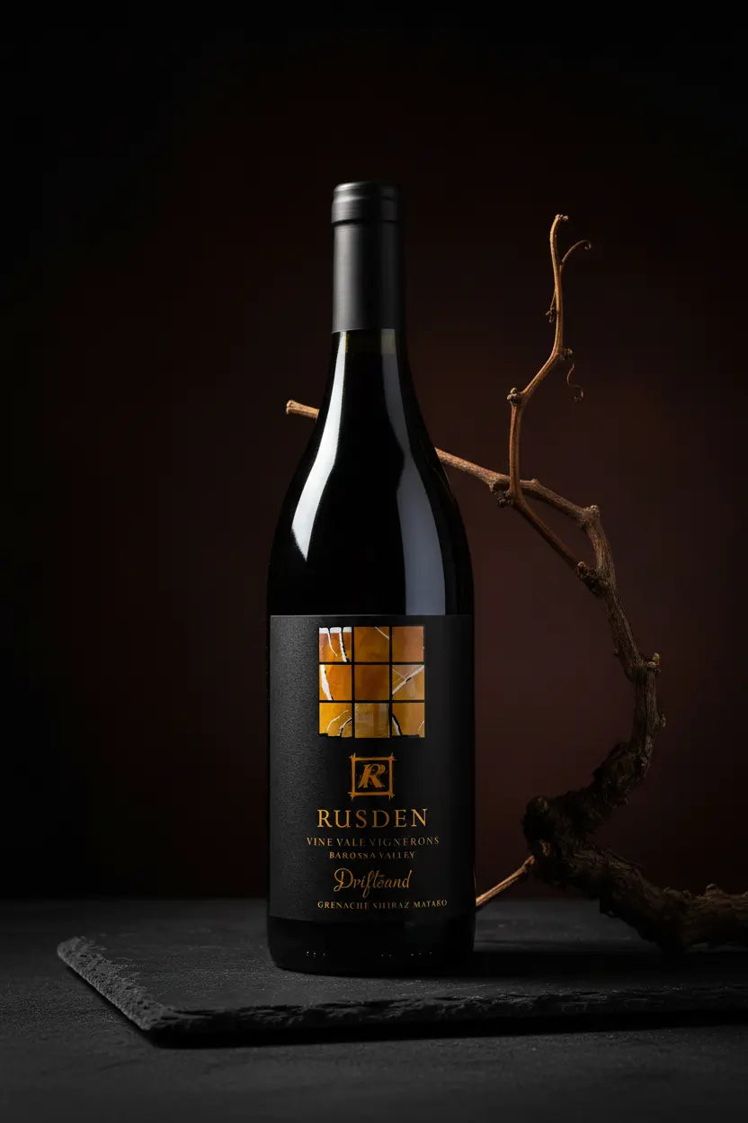 Rusden Driftsand Grenache Shiraz Mataro 2024 bottle from Barossa Valley