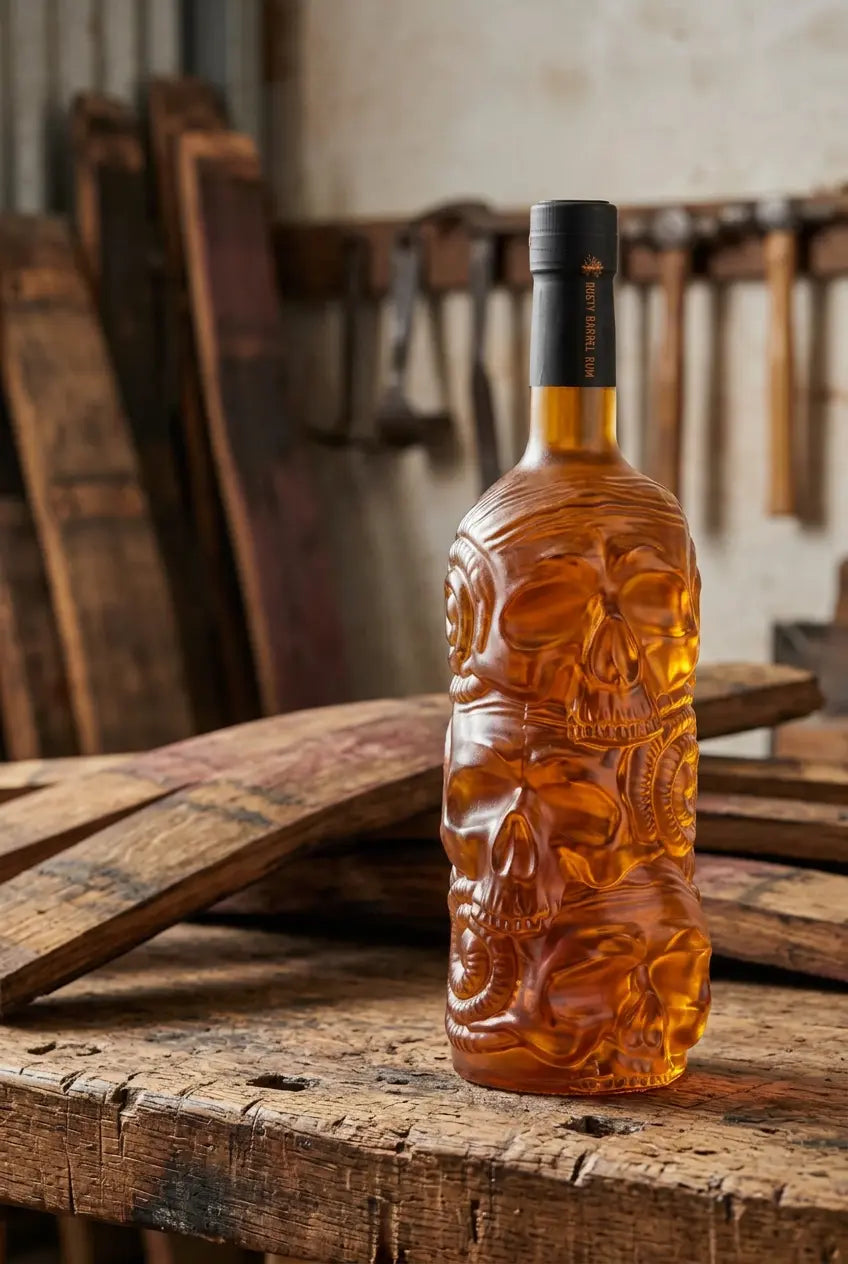 Rusty Barrel Australian Gold Rum 700mL bottle