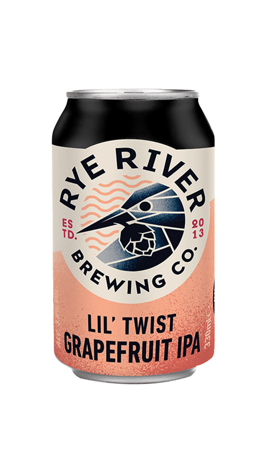 Find out more or buy Rye River Lil' Twist Grapefruit IPA 330mL online at Wine Sellers Direct - Australia’s independent liquor specialists.