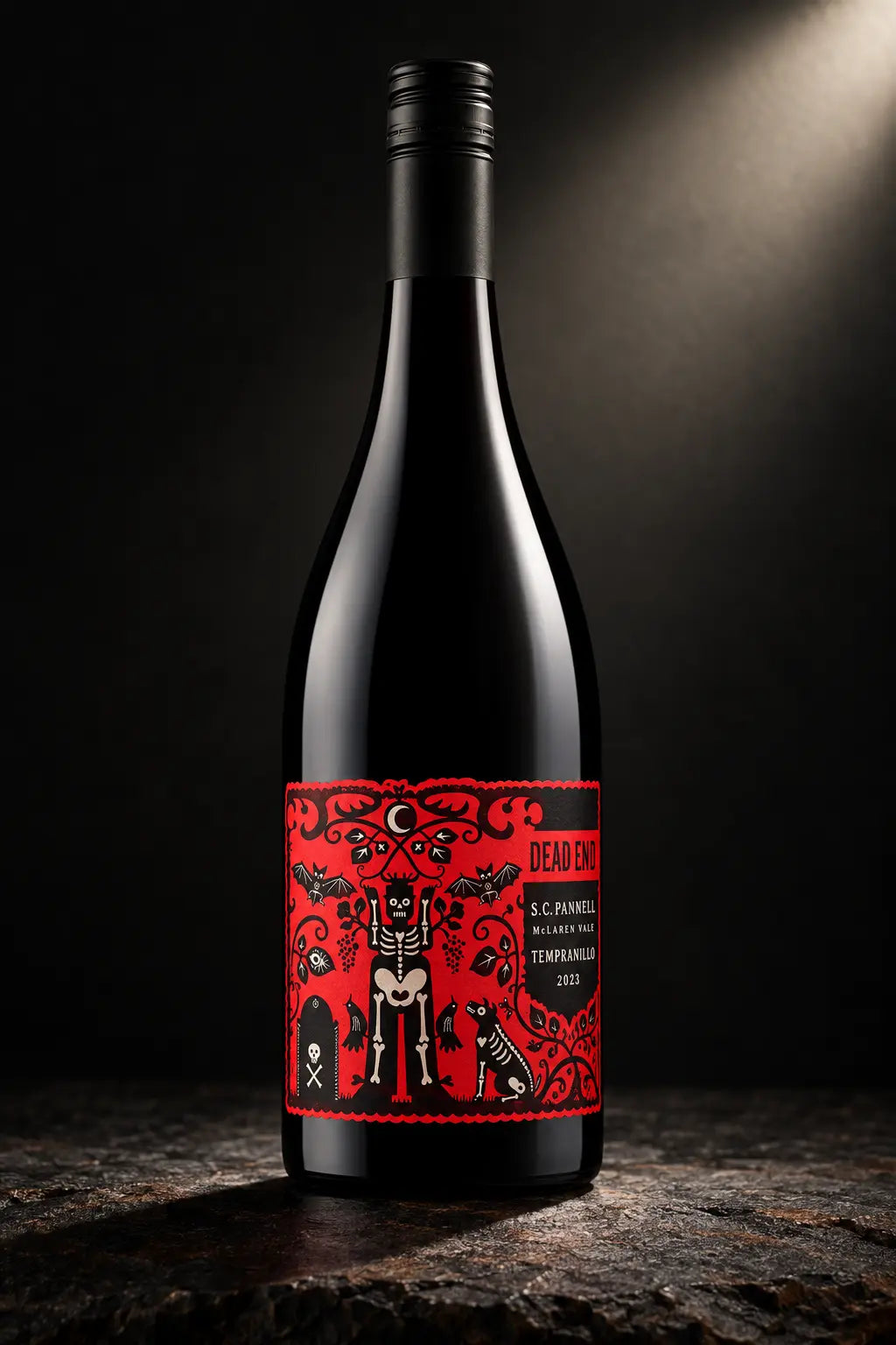 S.C. Pannell Dead End Tempranillo 2023 750mL bottle of red wine from McLaren Vale
