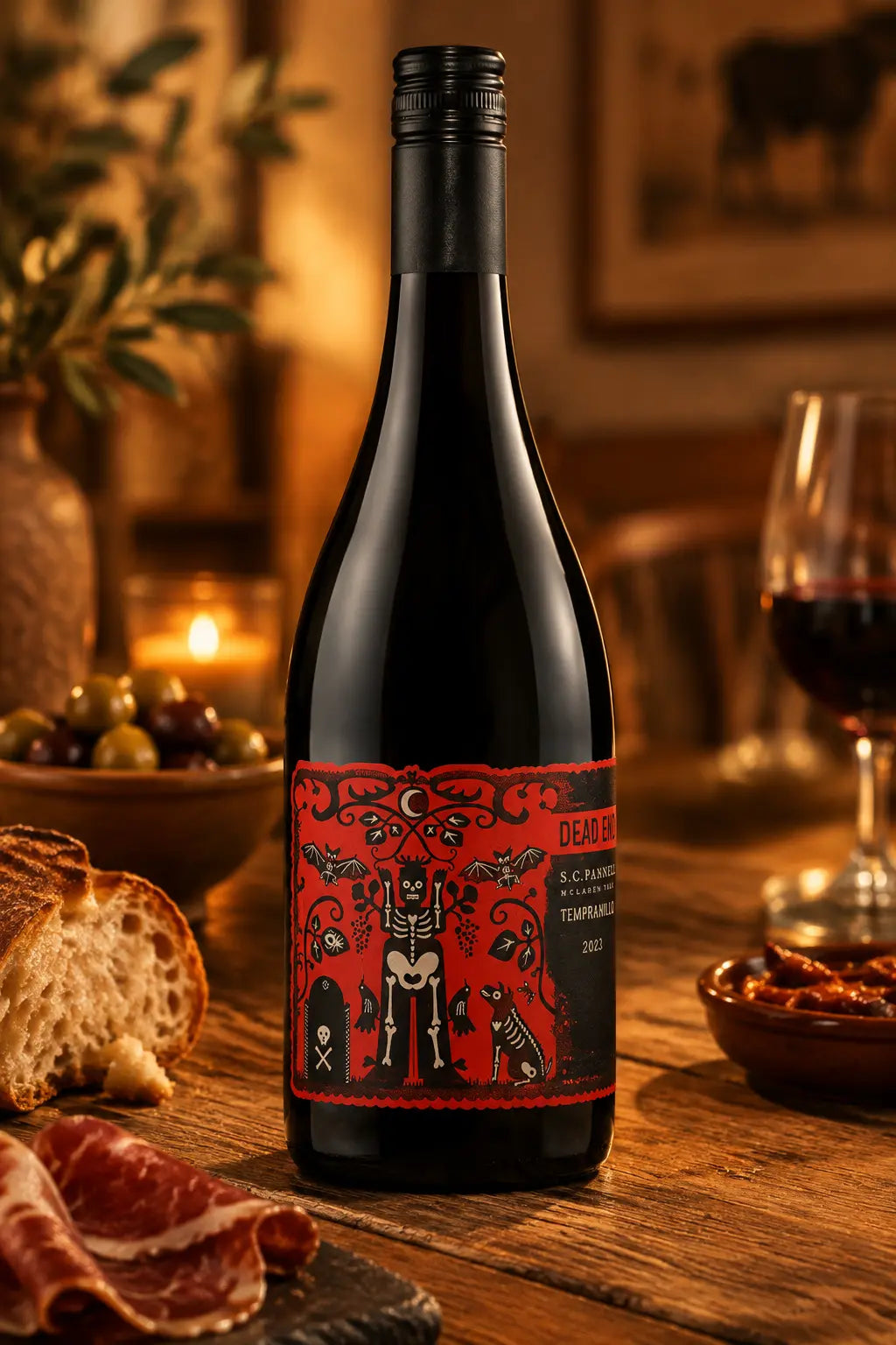 S.C. Pannell Dead End Tempranillo 2023 750mL bottle of red wine from McLaren Vale