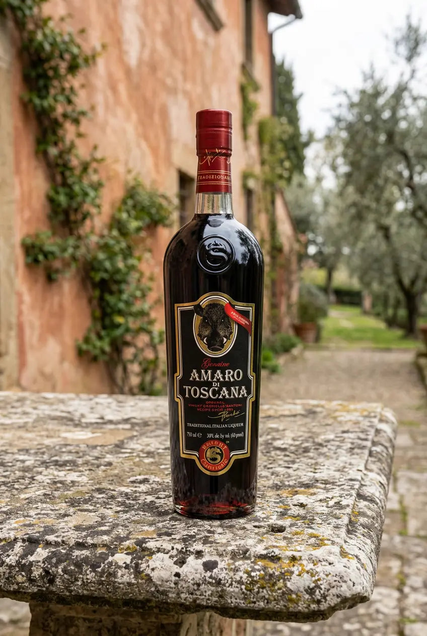 Santoni Amaro di Toscana 700mL bottle – Italian herbal liqueur from Tuscany