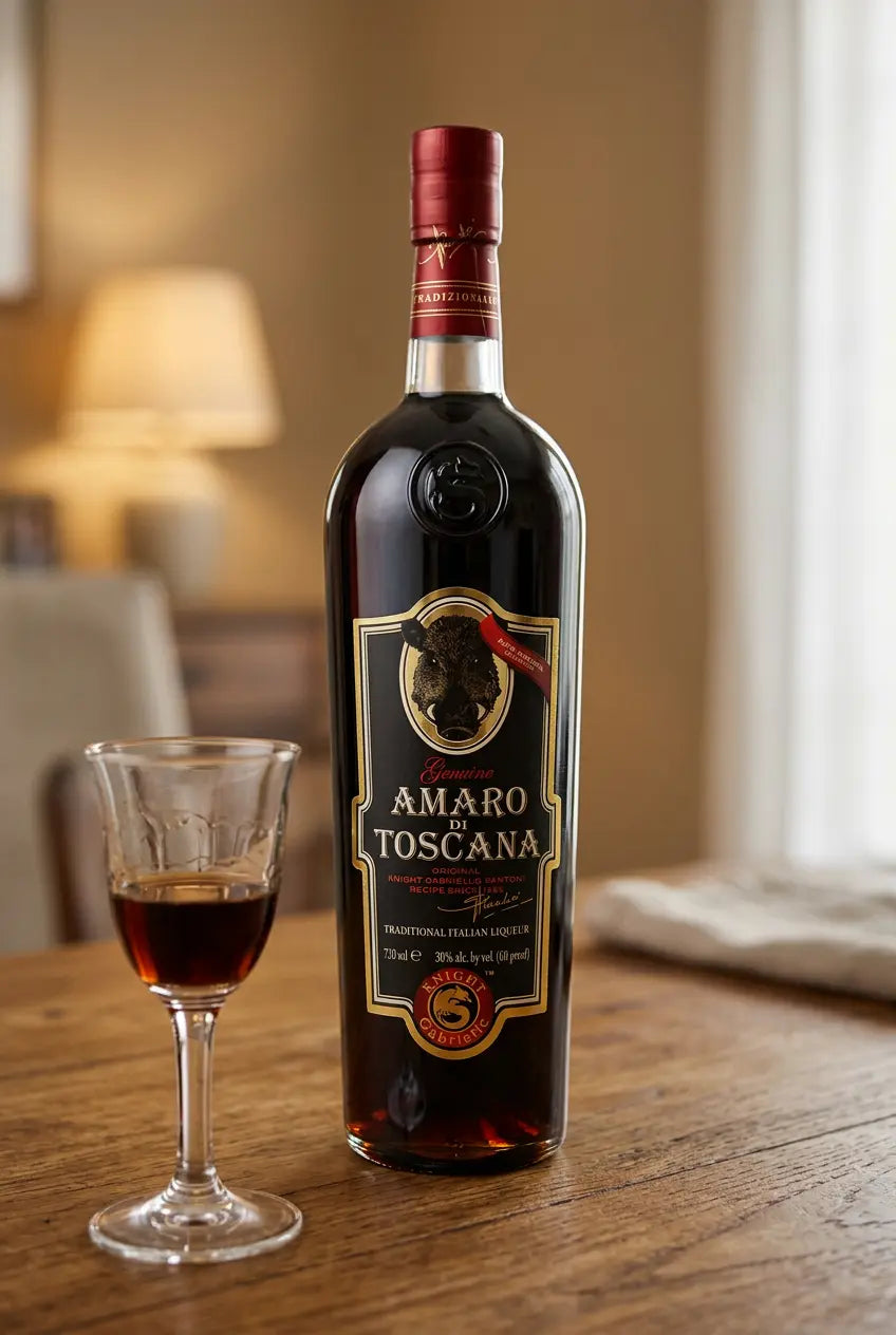 Santoni Amaro di Toscana 700mL bottle – Italian herbal liqueur from Tuscany