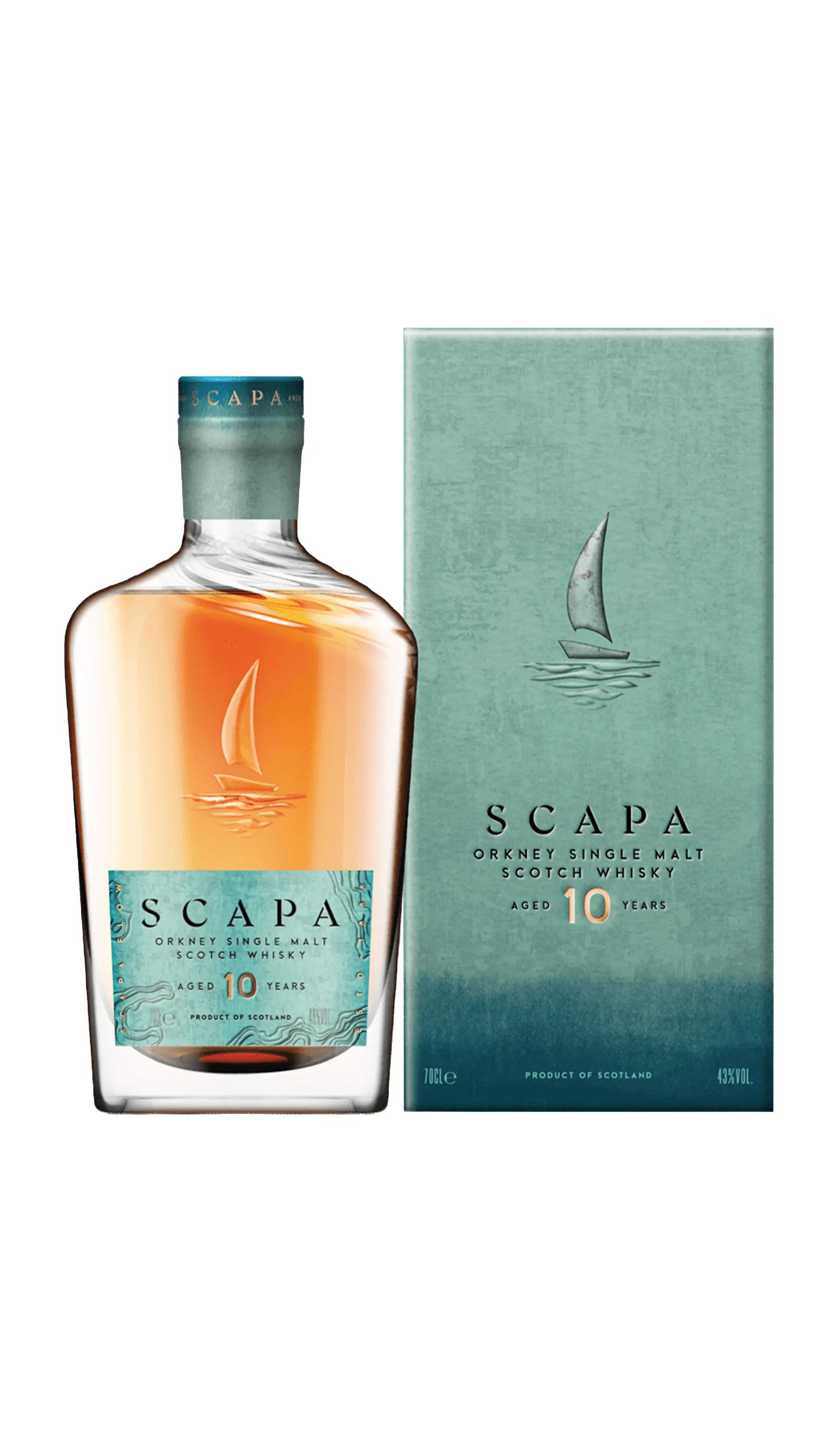 Buy Scapa Orkney Single Malt 10 Year Old Scotch Whisky 700mL online at Wine Sellers Direct's best prices.